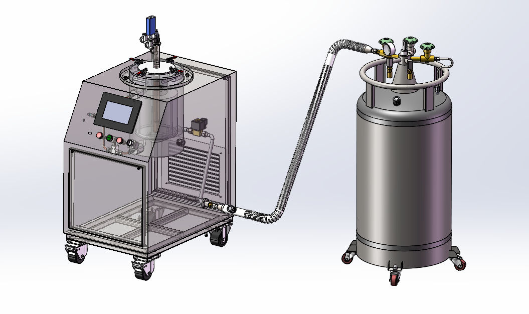 低溫真空箱與補液罐 低溫真空箱與補液罐